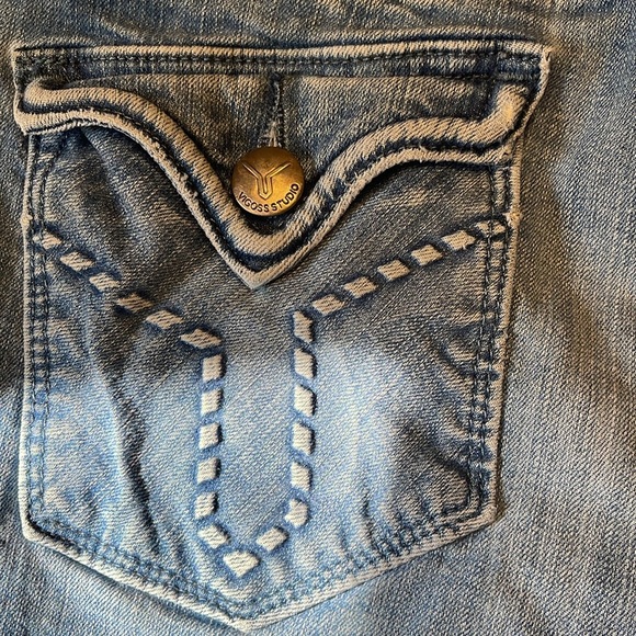 Vigoss denim shorts good used condition no major flaws size 29 - Picture 3 of 11